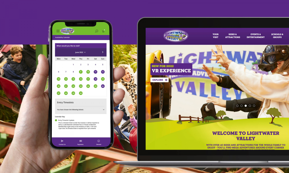 Lightwater Valley New Website