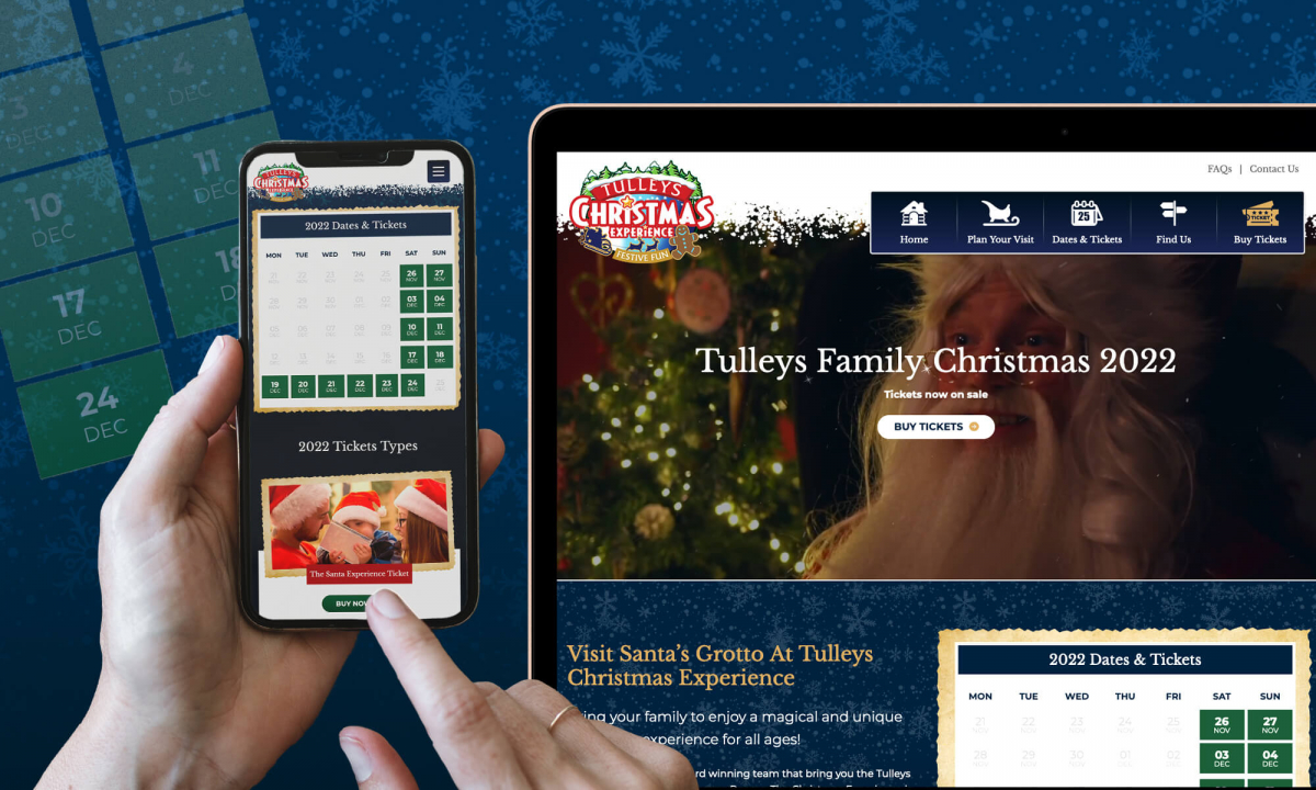 Tulleys Christmas A Christmas redesign miracle!